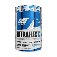 GAT Sport Nitraflex + C Pre-Workout 30 Servings Blue Raspberry – Price in Pakistan