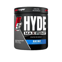 ProSupps HYDE Max Pump Pre-Workout 25 Servings Blue Razz – Price in Pakistan