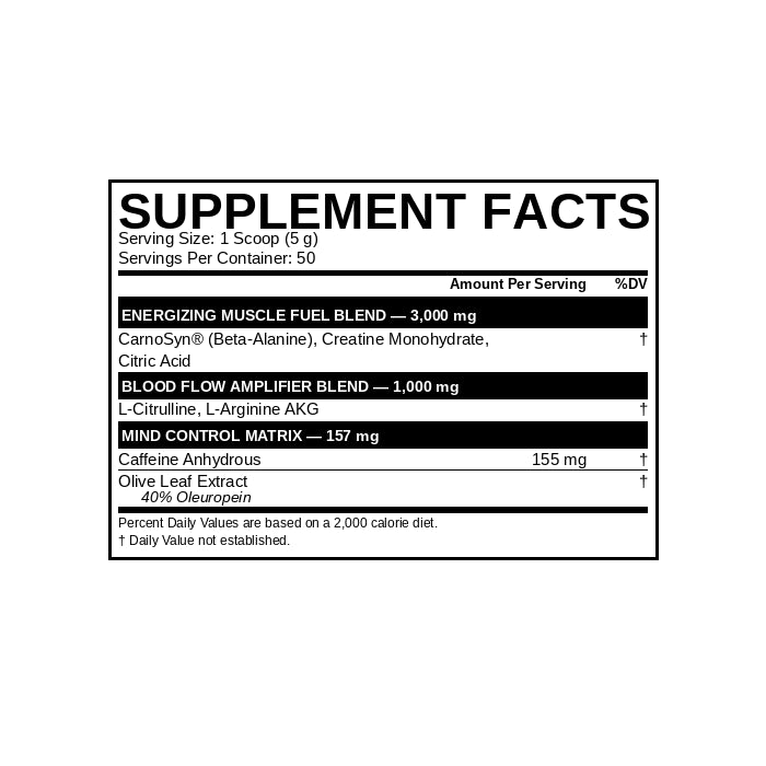 The Curse Supplement Facts