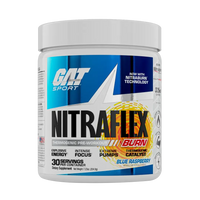 GAT Sport Nitraflex Burn Pre-Workout 30 Servings Blue Raspberry – Price in Pakistan